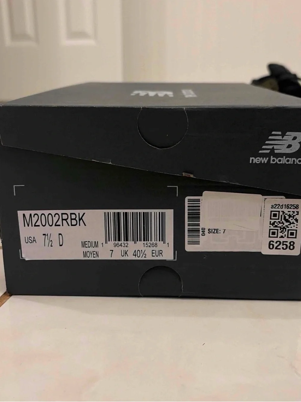 New Balance 2002R ‘Black Gunmetal’ Sneakers